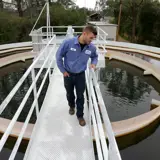 Water plant worker