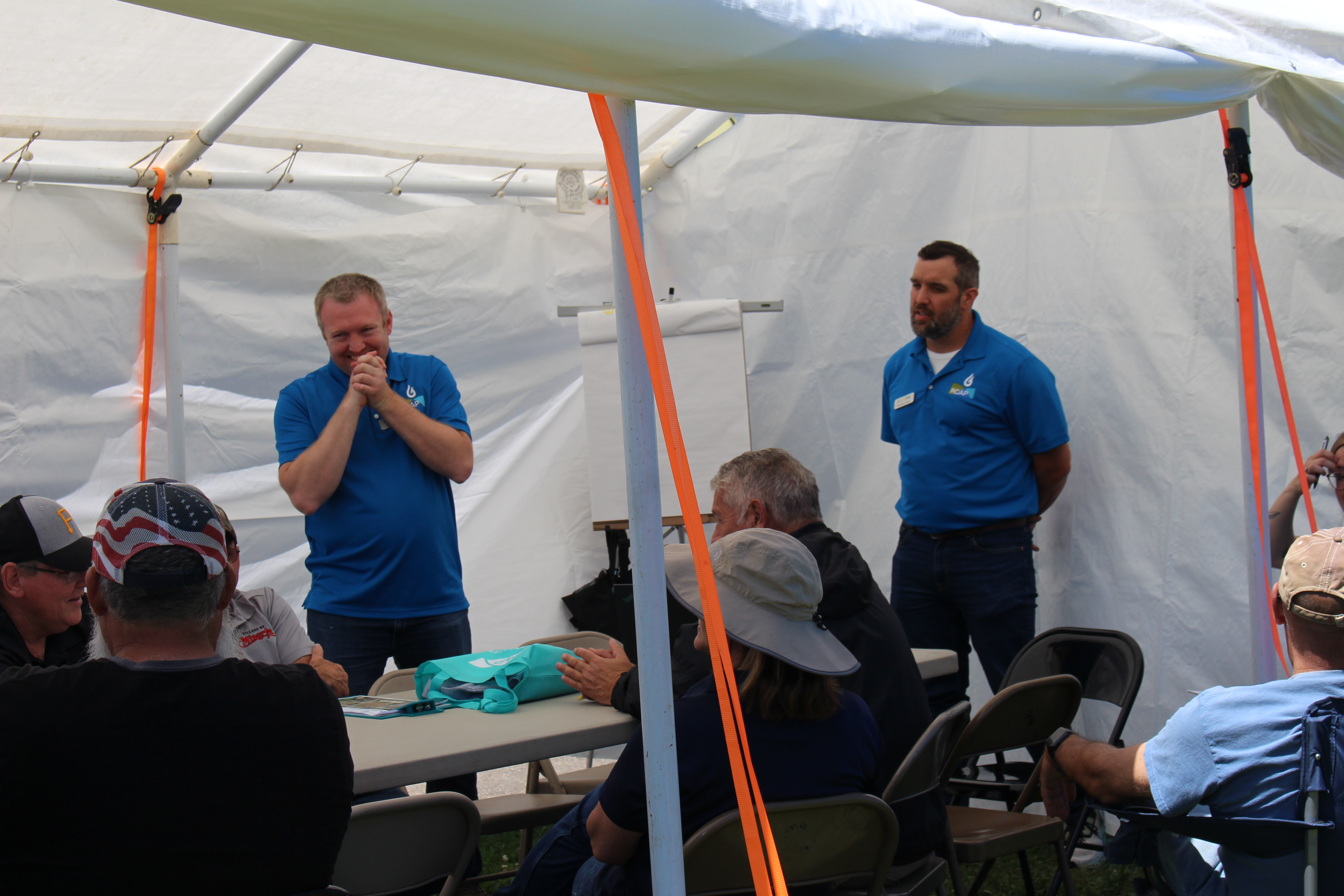 GLCAP Staff provide valve exercising guidance